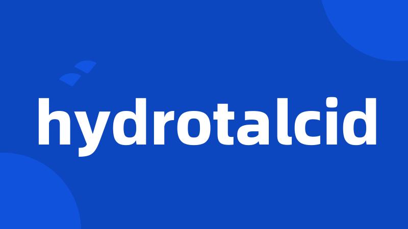 hydrotalcid