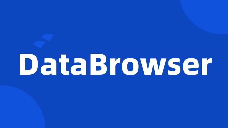 DataBrowser