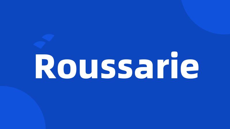 Roussarie