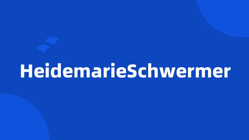 HeidemarieSchwermer