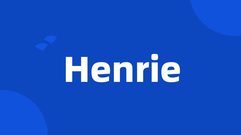 Henrie