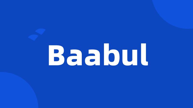 Baabul