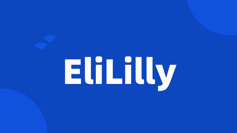 EliLilly