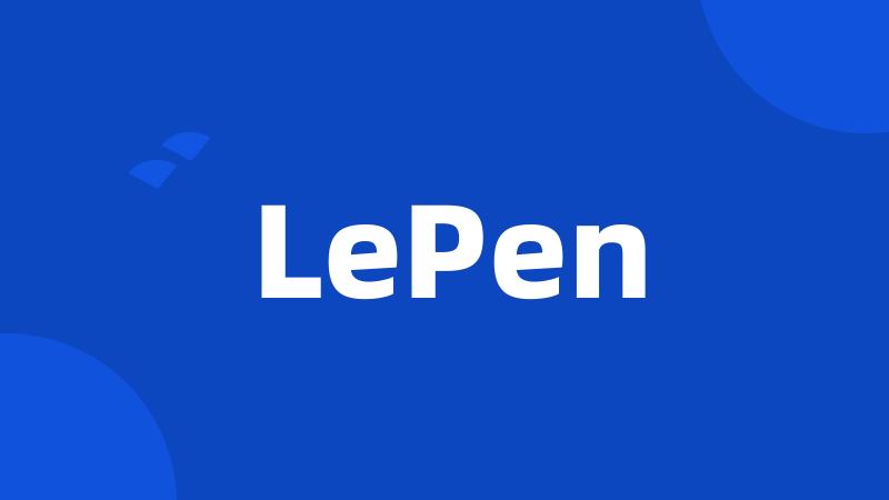 LePen