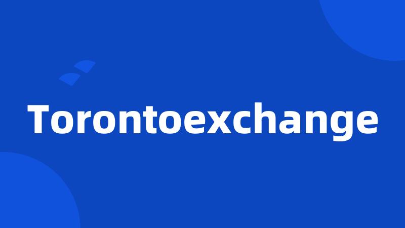 Torontoexchange