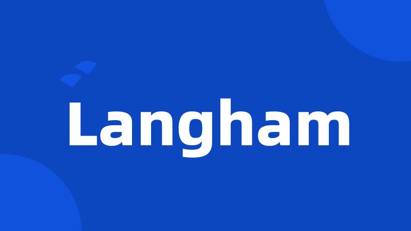 Langham