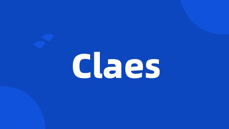 Claes