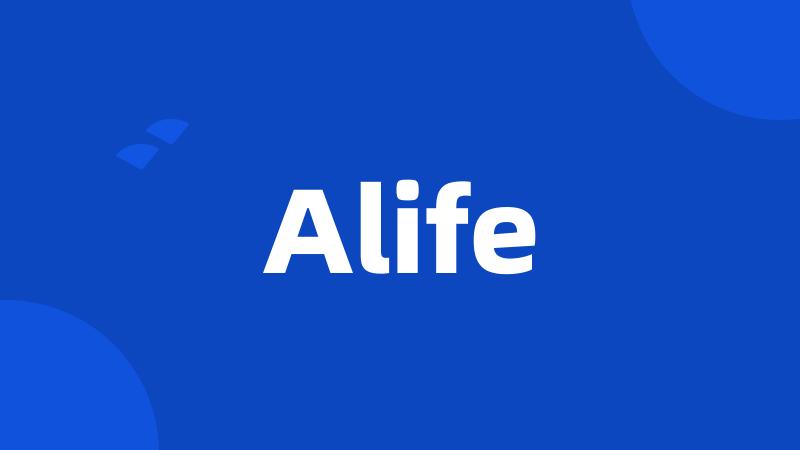 Alife