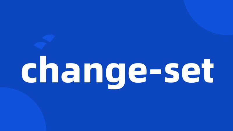 change-set