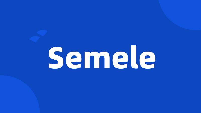 Semele