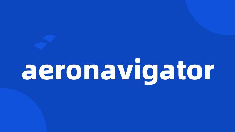 aeronavigator