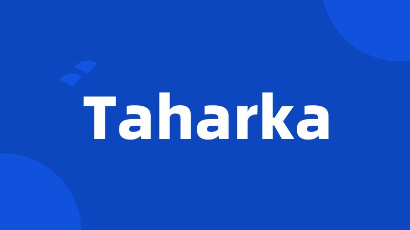 Taharka