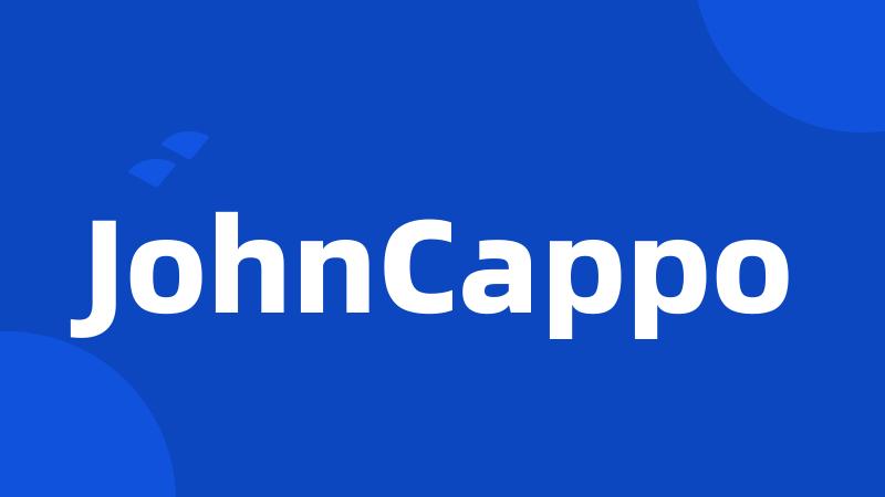 JohnCappo