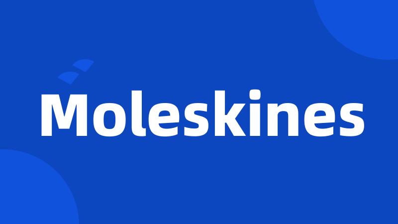 Moleskines