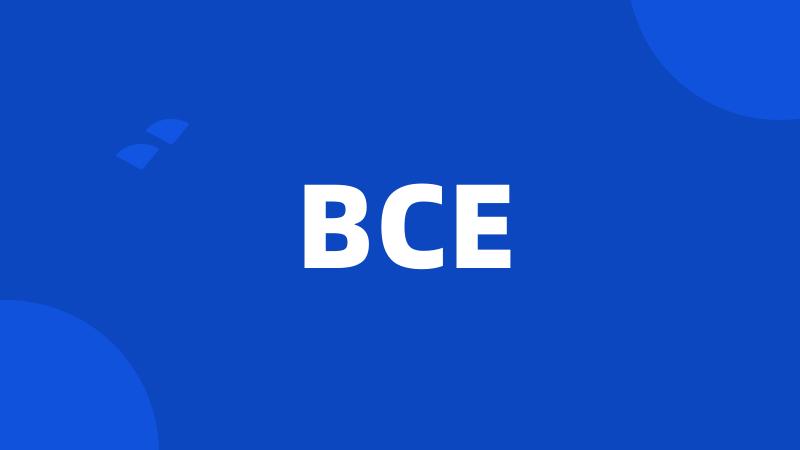 BCE