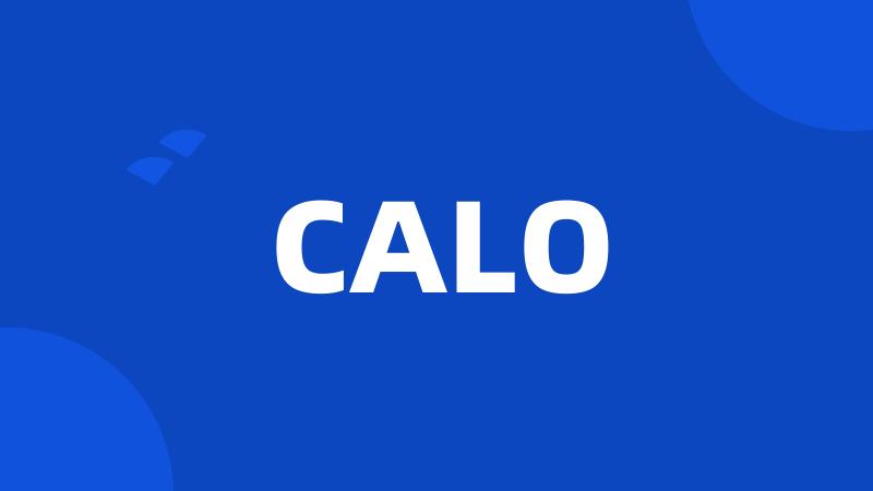 CALO