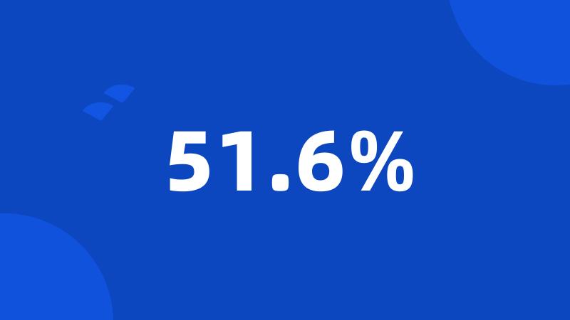 51.6%
