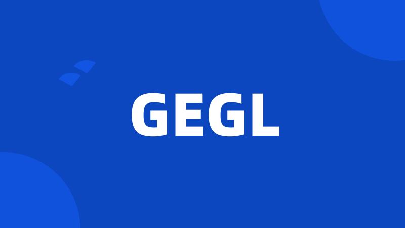 GEGL