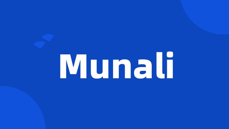Munali