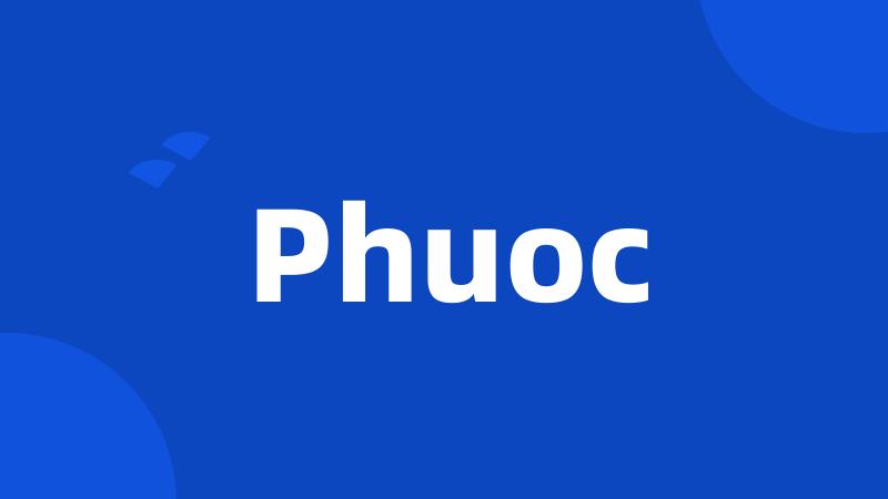 Phuoc