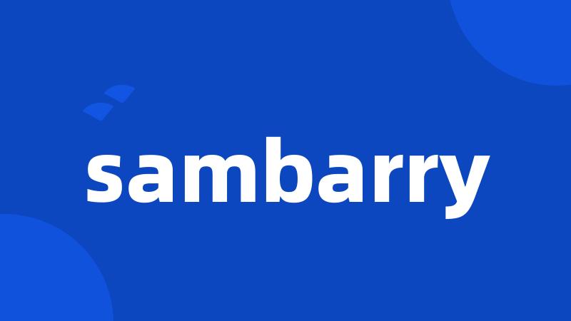 sambarry