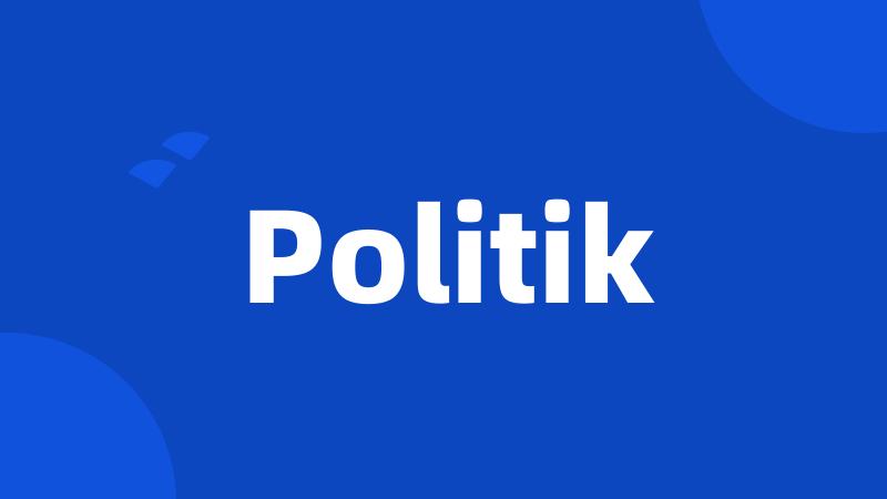 Politik