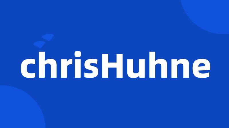 chrisHuhne