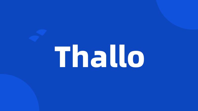 Thallo