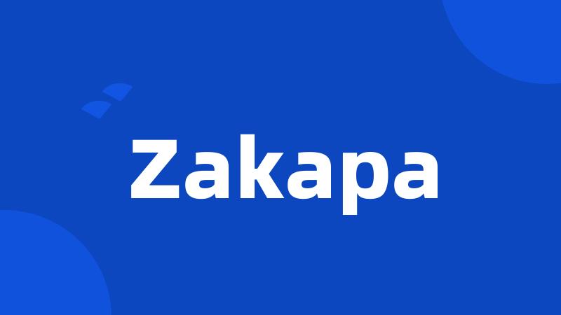 Zakapa