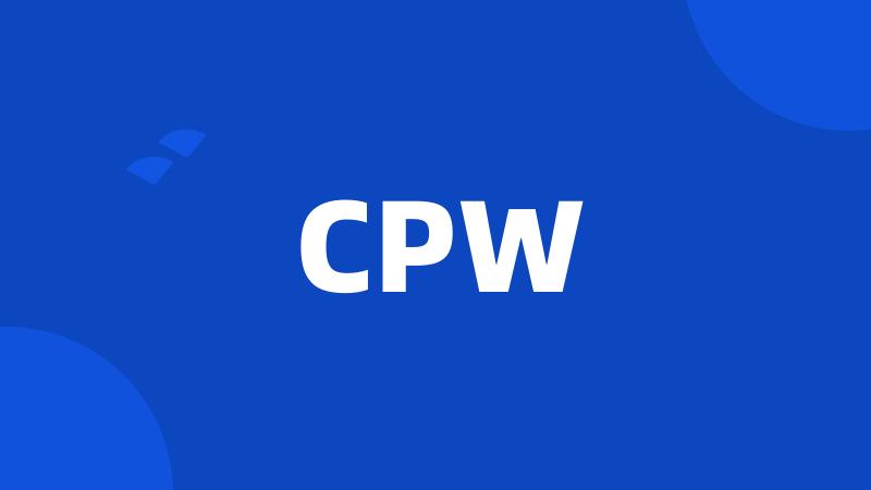 CPW