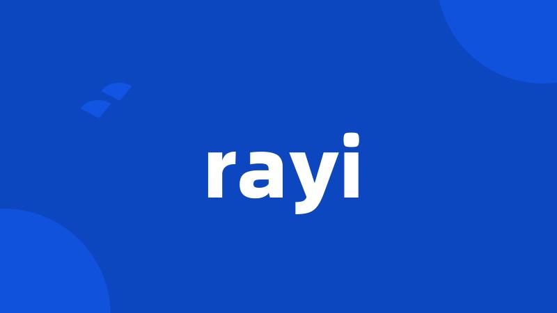 rayi