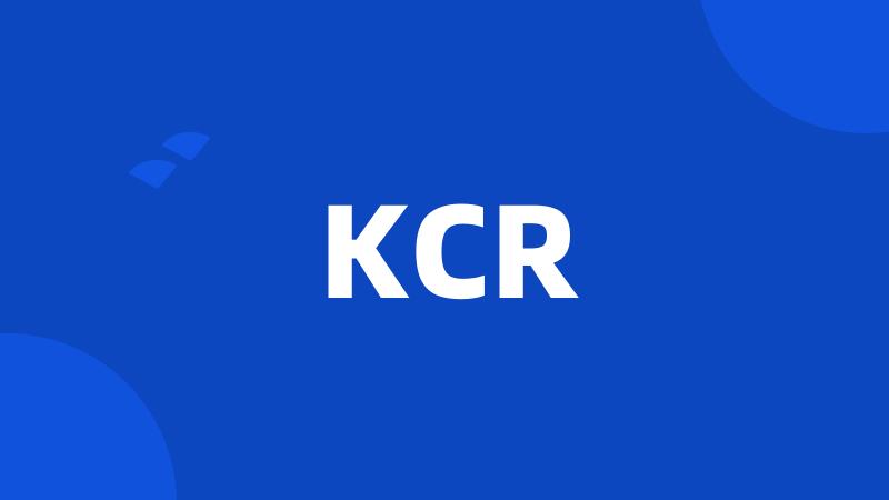 KCR