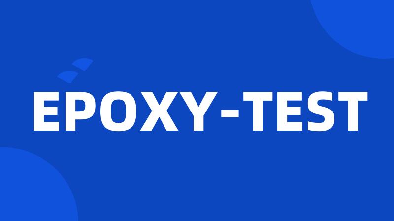 EPOXY-TEST