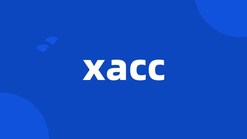 xacc