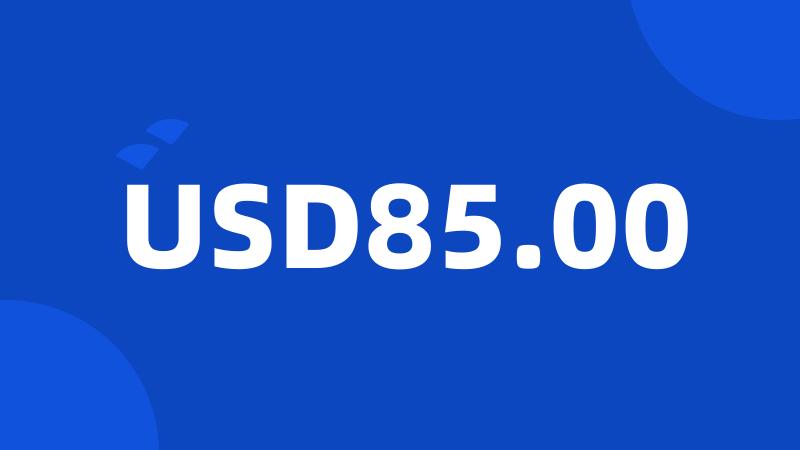 USD85.00