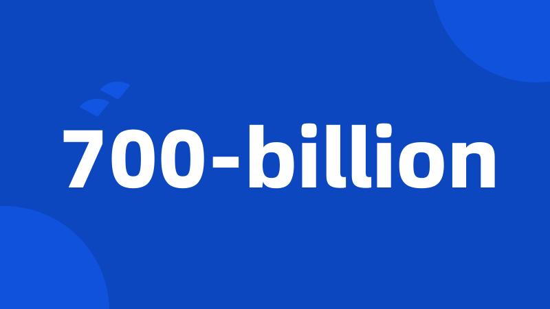 700-billion