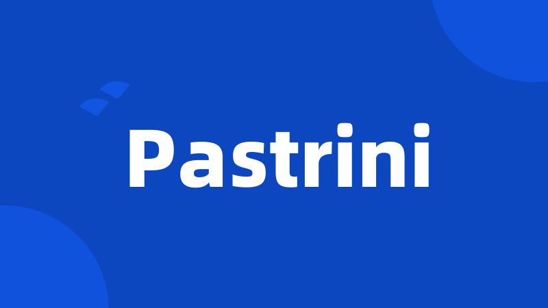 Pastrini