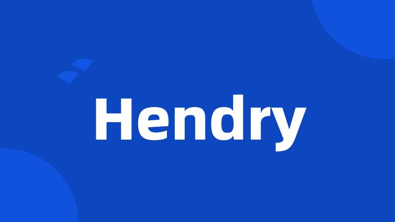 Hendry