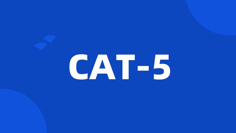 CAT-5