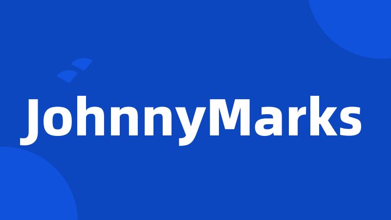 JohnnyMarks