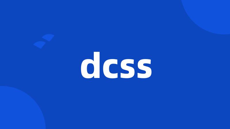 dcss