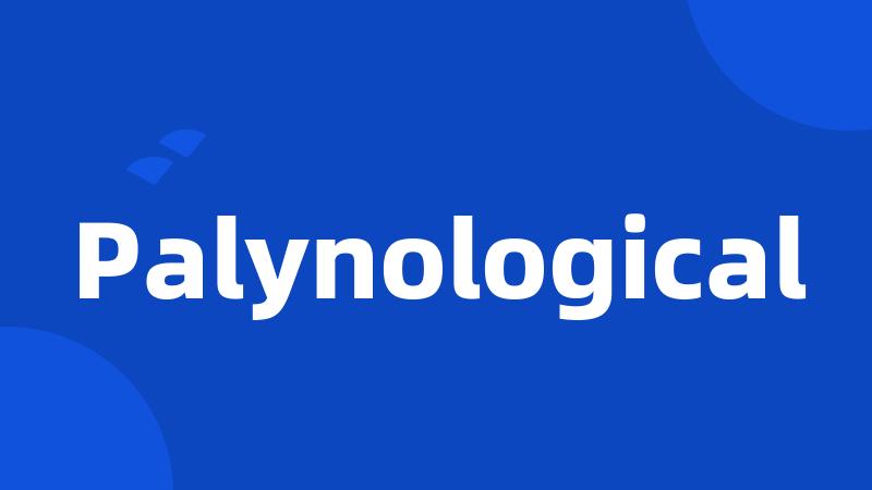 Palynological