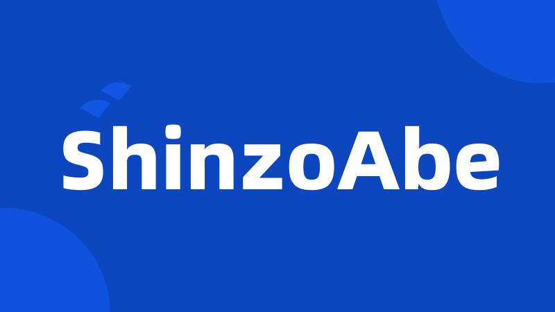 ShinzoAbe