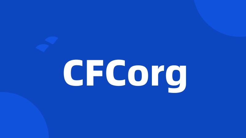 CFCorg