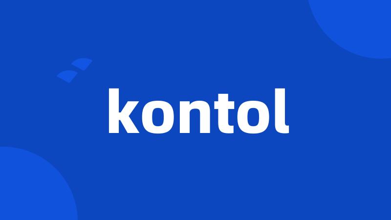 kontol