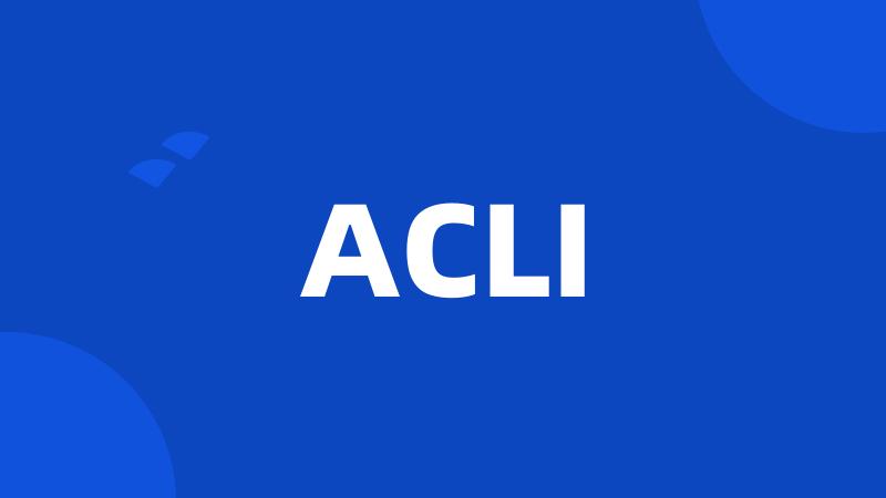 ACLI