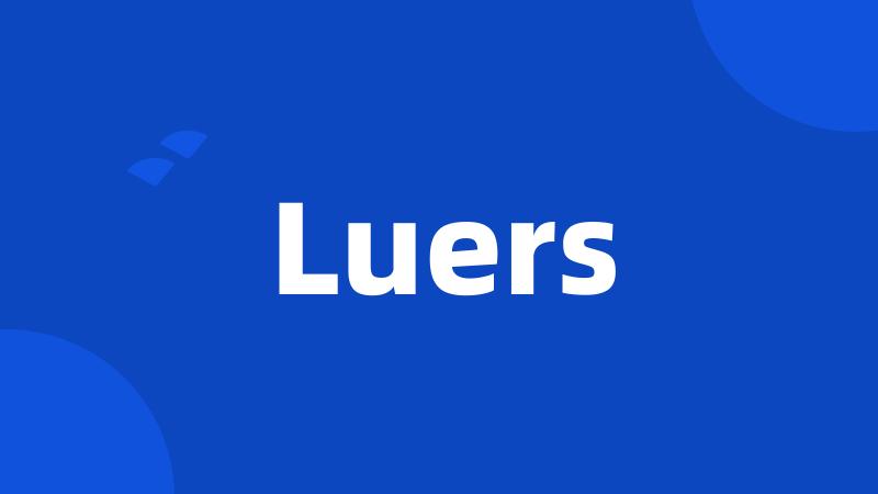 Luers