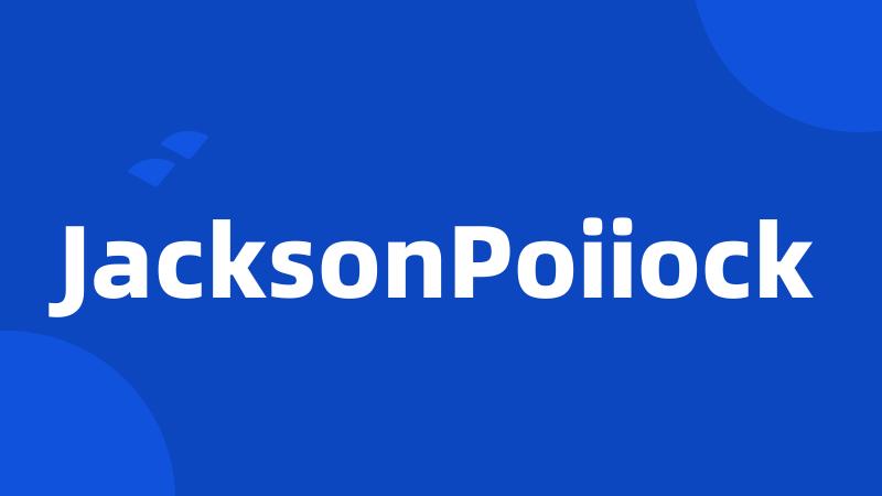 JacksonPoiiock
