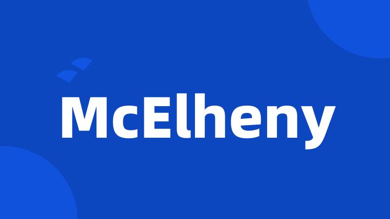 McElheny