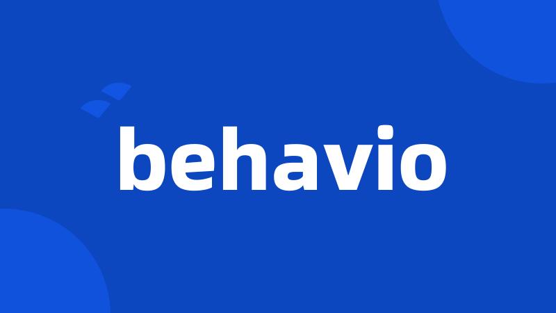 behavio